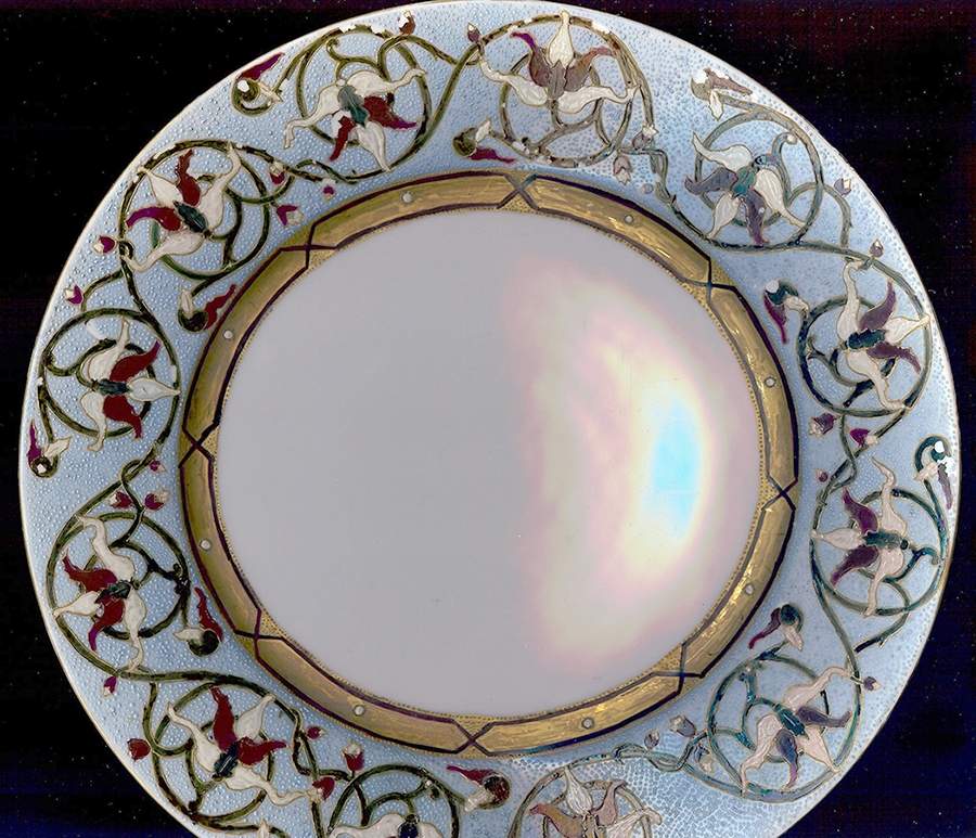 POY876 Dinner Plate by Jean Pouyat-1