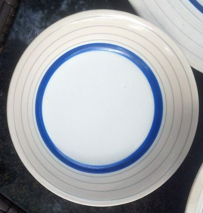 Suzanna Blue Fruit/Dessert (Sauce) Bowl by Pope Gosser-1