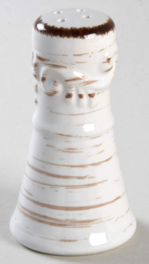 Trellis White Pepper Shaker by Pfaltzgraff-1