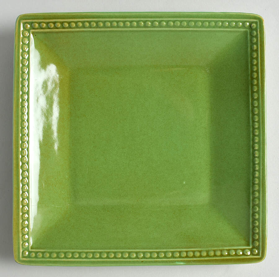 Spice Route Jade Square Salad Plate by Pier 1-1