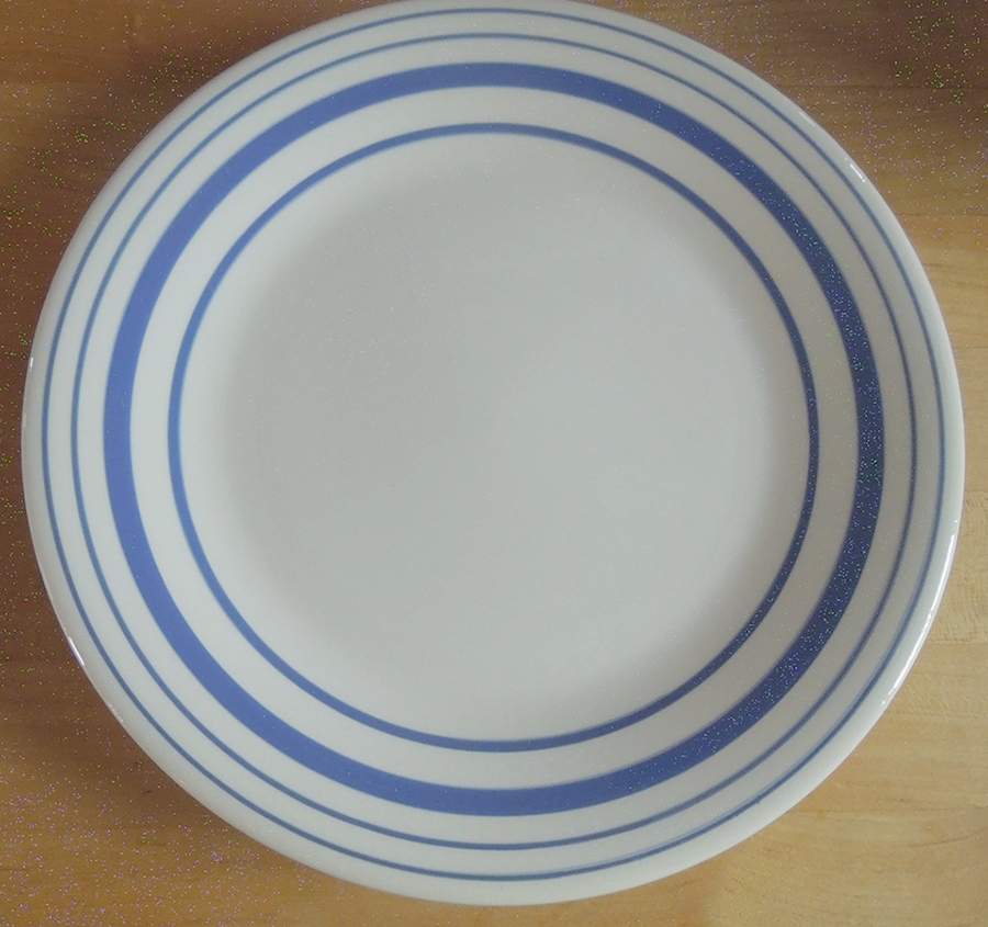 Summer Stripes Salad Plate by Pottery Barn China-1