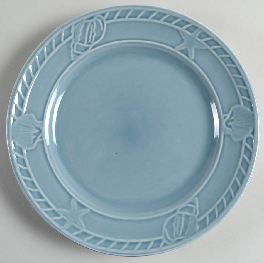 Antigua Blue Salad Plate by Pfaltzgraff-1