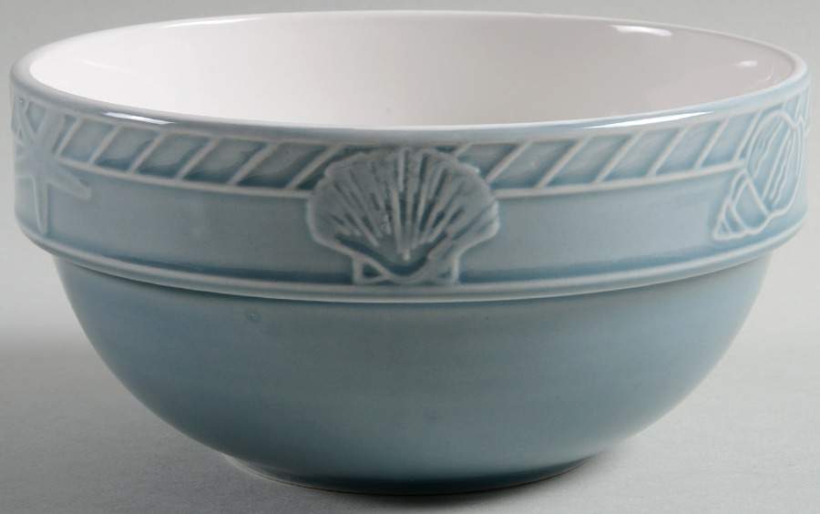 Antigua Blue Soup/Cereal Bowl by Pfaltzgraff-1