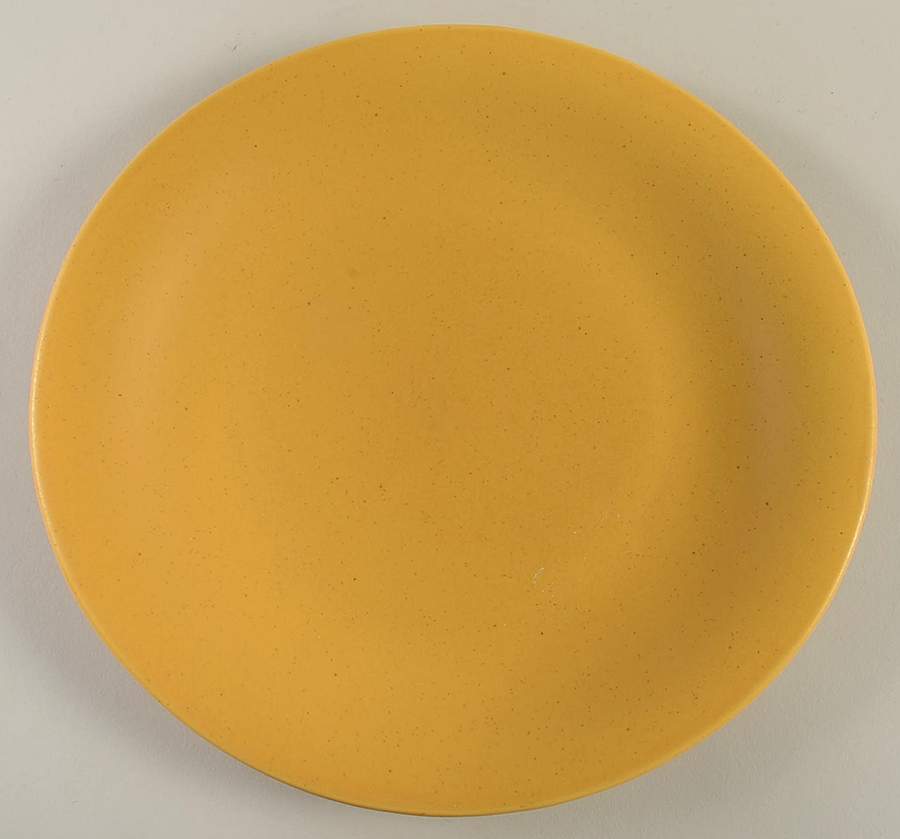 Ellipse Yellow Dinner Plate by Pottery Barn China-1