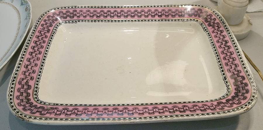 Turin 14" Rectangular Serving Platter by Pearson Pottery Co-1