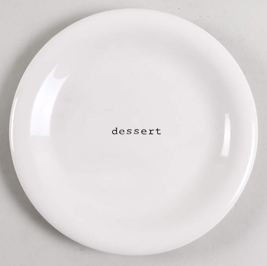 Coffee House Salad Plate by Pottery Barn China-1