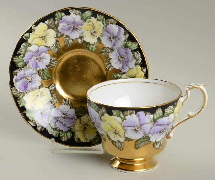 PAR232 Footed Cup & Saucer Set by Paragon-1