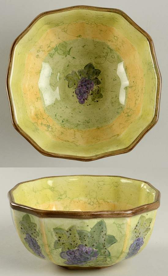 Vintage Grapes Porringer by Portmeirion-1