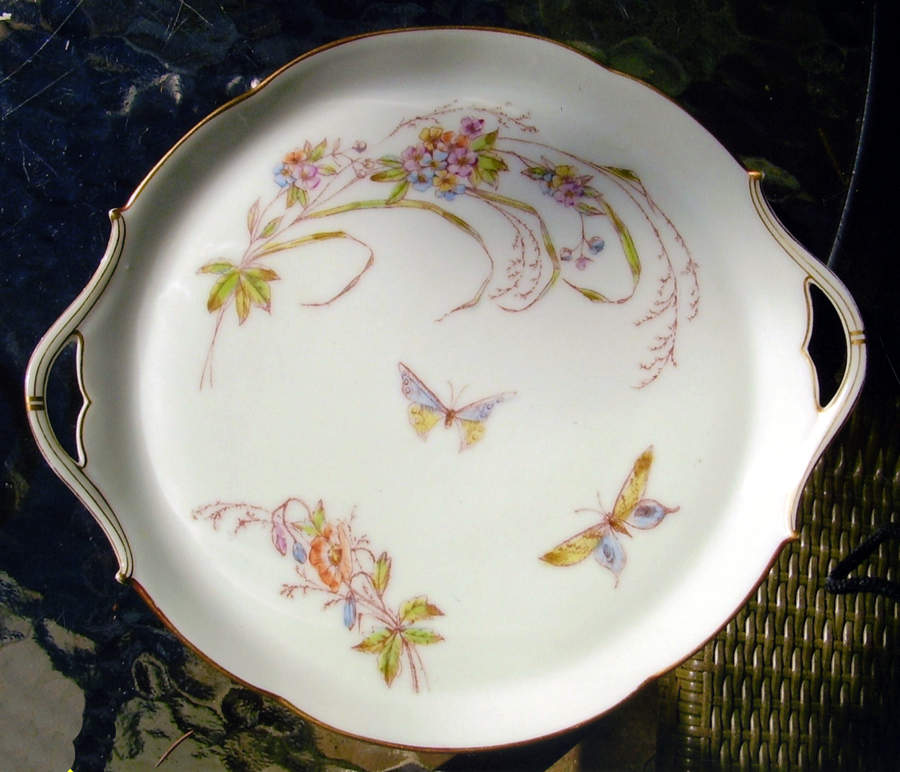 POY844 Handled Cake Plate by Jean Pouyat-1