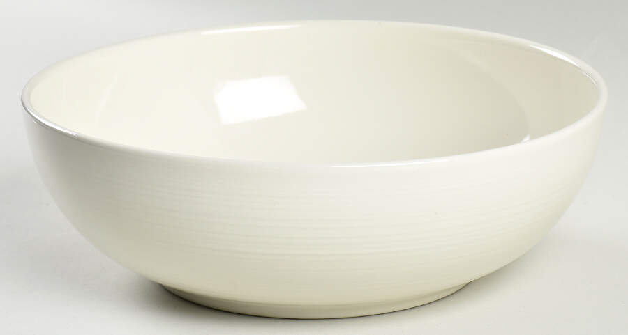 Joshua-Ivory 10" Round Serving Bowl by Pottery Barn China-1