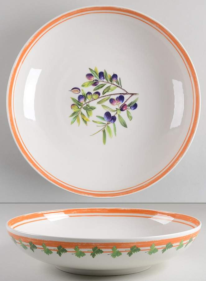 Alfresco Pomona 12" Pasta Serving Bowl by Portmeirion-1