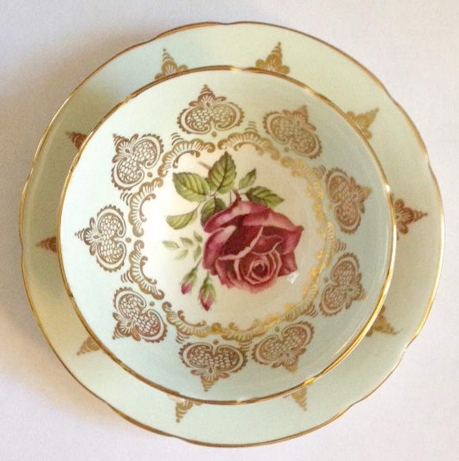 3676 Footed Cup & Saucer Set by Paragon-1