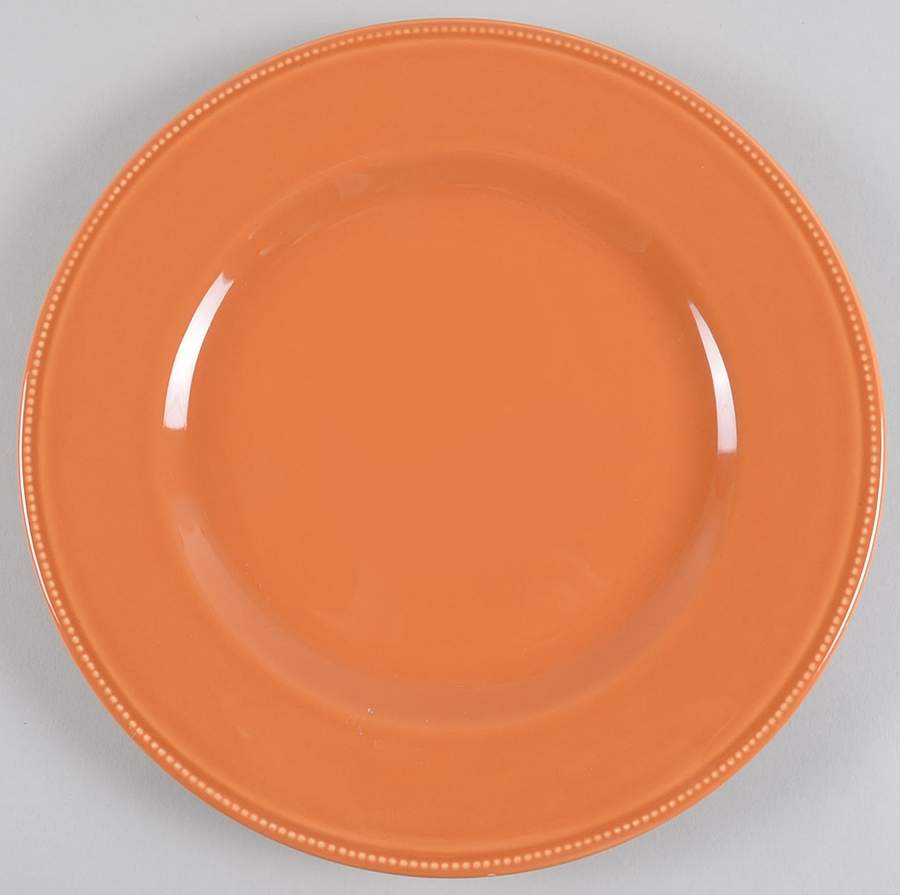 PMZ7-Orange Dinner Plate by Primagera-1