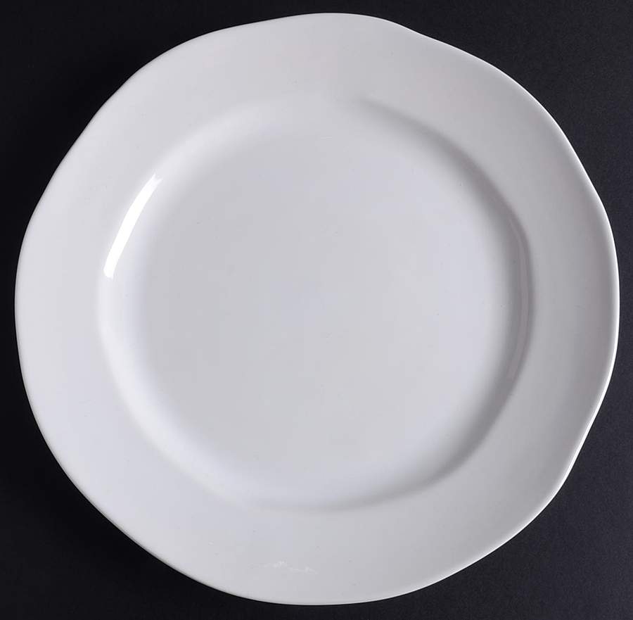 PMZ5-White Dinner Plate by Primagera-1