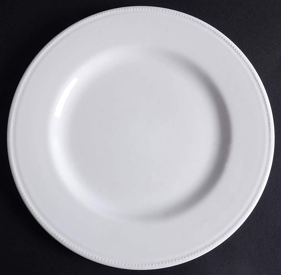 PMZ7-White Dinner Plate by Primagera-1