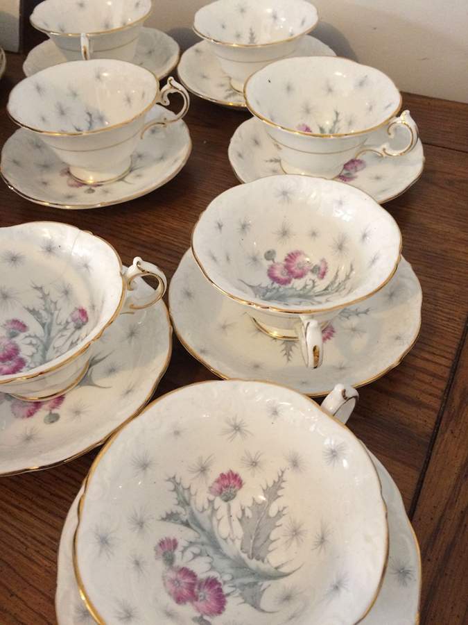 PAR238 Footed Cup & Saucer Set by Paragon-1