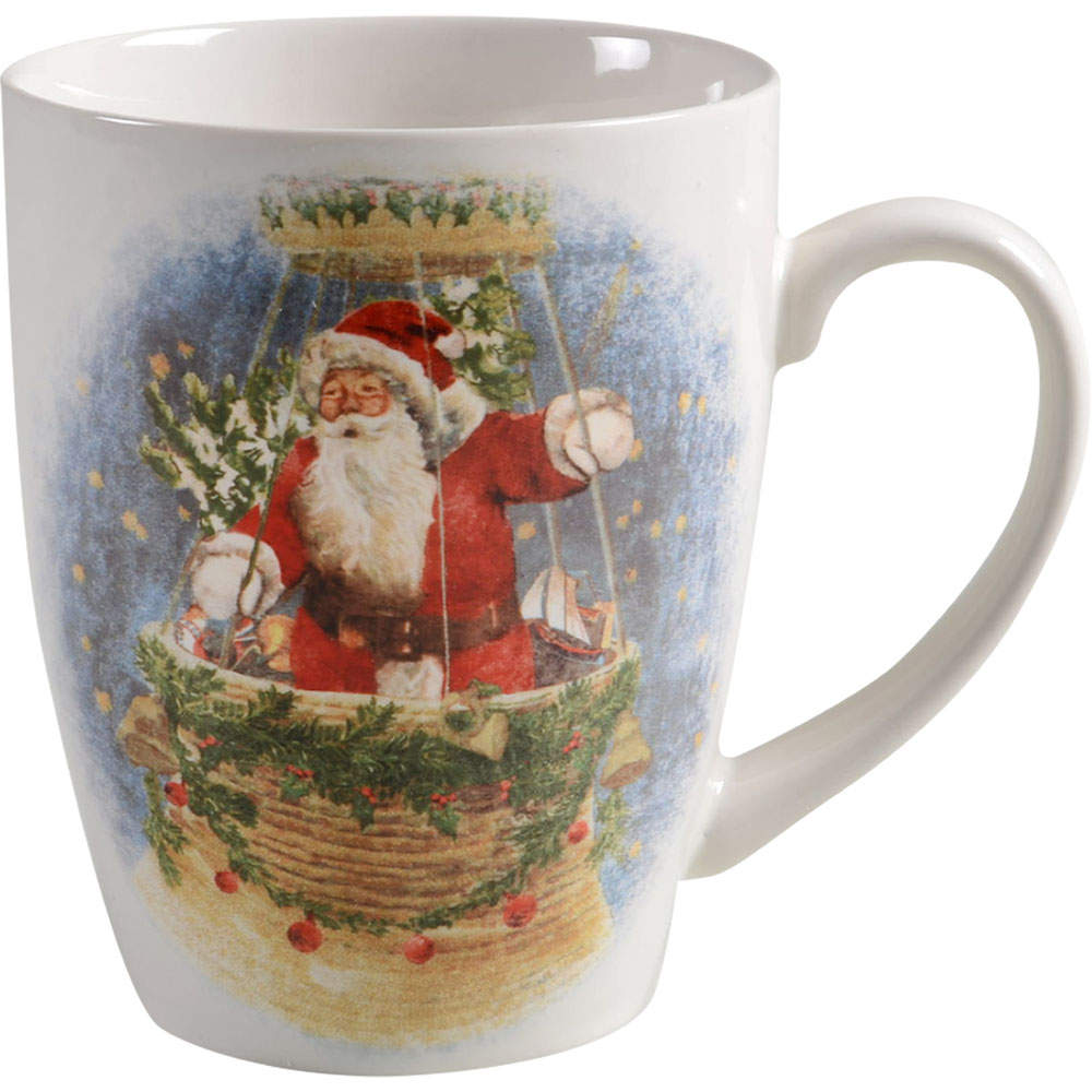 Nostalgic Santa (Nostalgic Christmas) Mug by Pottery Barn China-1