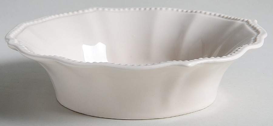 Paige-Linen White Soup/Cereal Bowl by Pioneer Woman-1