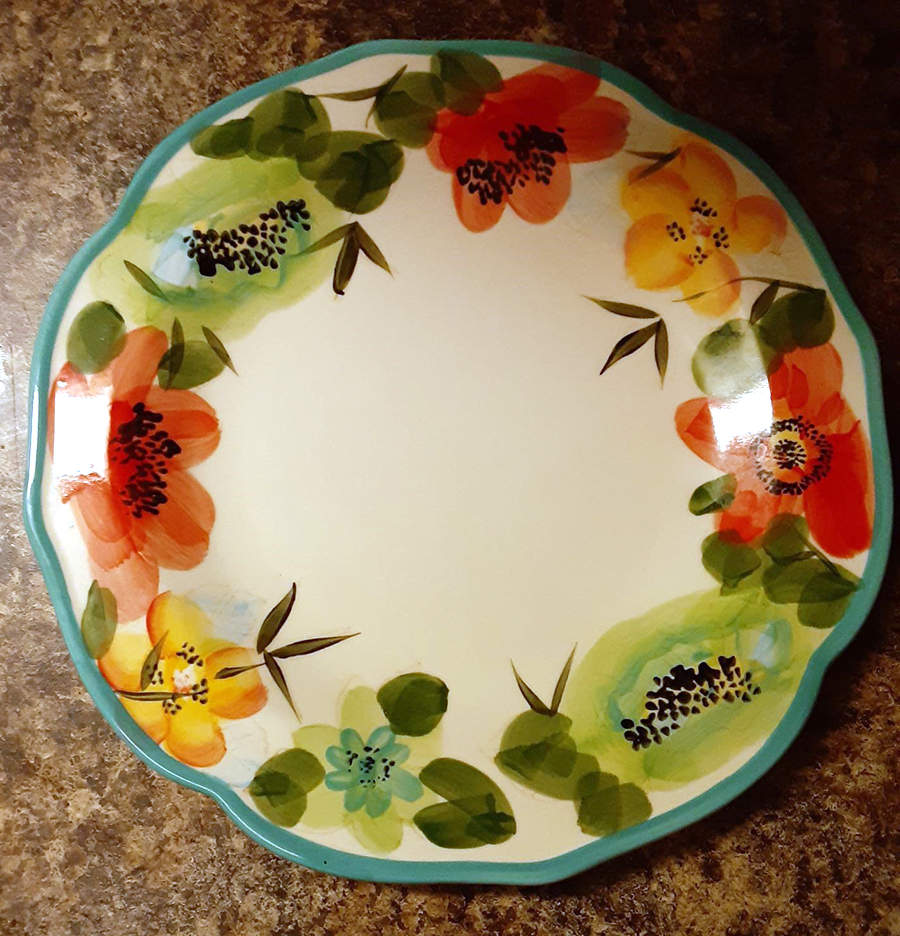 Vintage Bloom Dinner Plate by Pioneer Woman-1