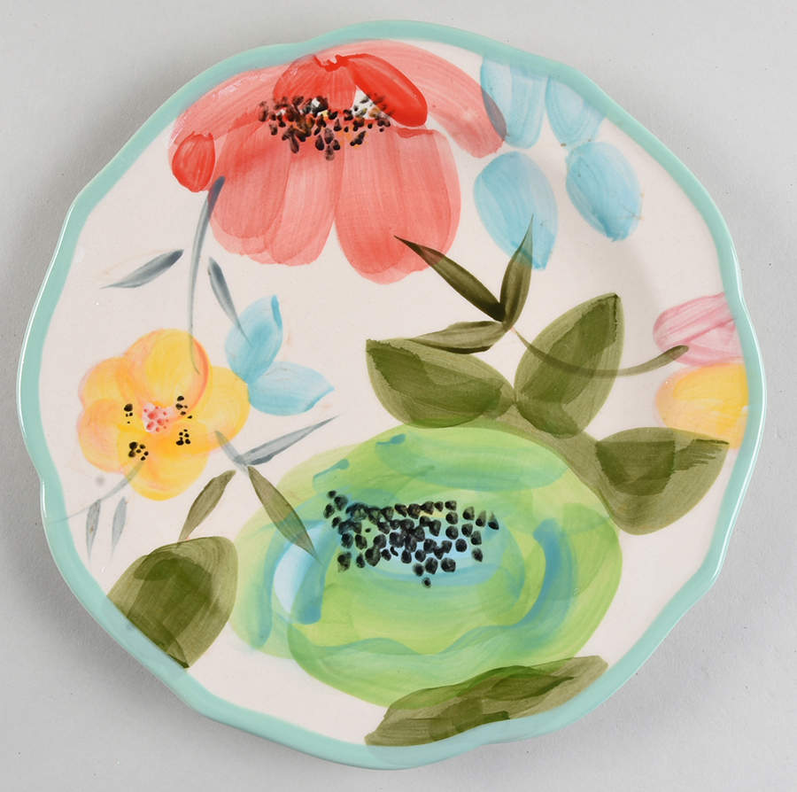 Vintage Bloom Salad Plate by Pioneer Woman-1