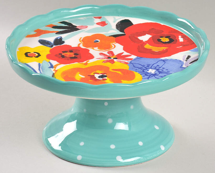 Flea Market 7" Diameter Cupcake Stand by Pioneer Woman-1