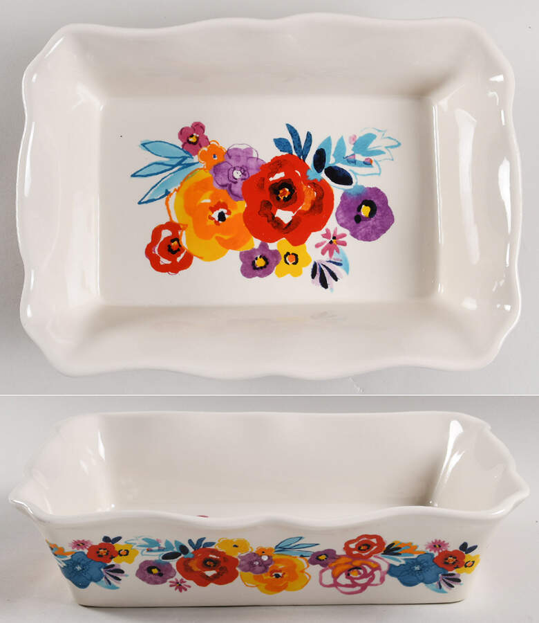 Flea Market 14" Rectangular Baker by Pioneer Woman-1