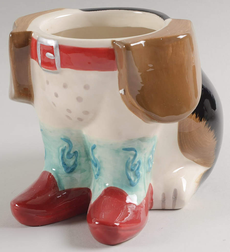 Charlie Figural Cookie Jar No Lid by Pioneer Woman-1
