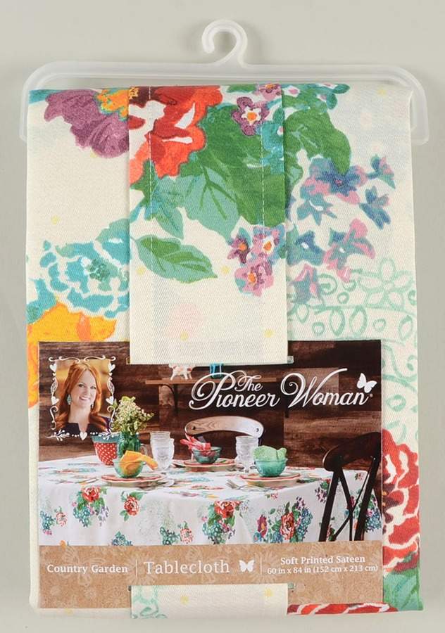 Country Garden 60" X 84" Oblong Tablecloth by Pioneer Woman-1