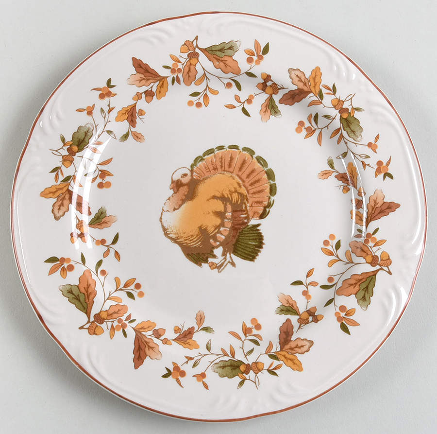 Autumn Berry Salad Plate by Pfaltzgraff-1