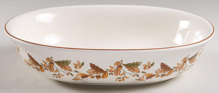 Autumn Berry 11" Oval Vegetable Bowl by Pfaltzgraff-1