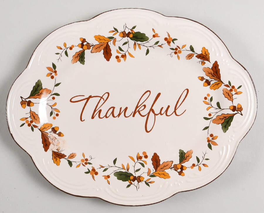 Autumn Berry 10" Oval Serving Platter by Pfaltzgraff-1