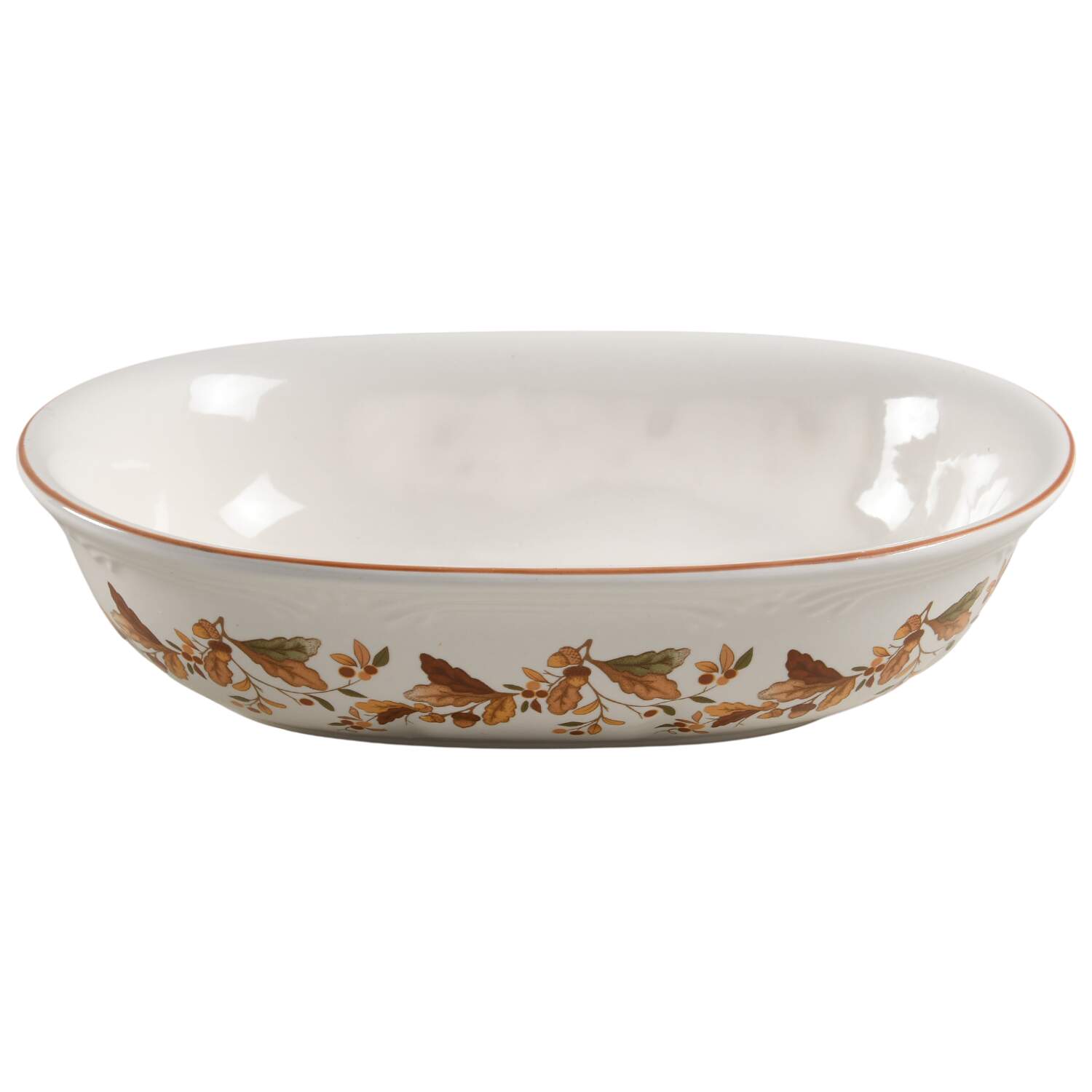 Autumn Berry 10" Oval Vegetable Bowl by Pfaltzgraff-1