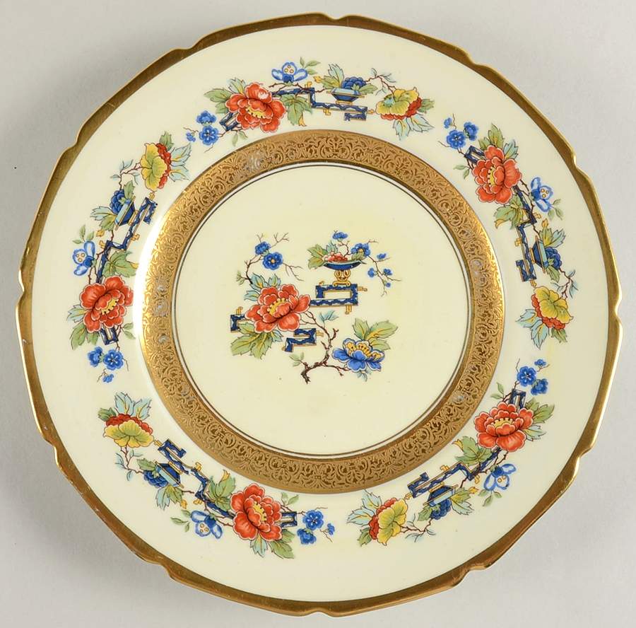 PHE63 Dinner Plate by Phoenix (Czech)-1