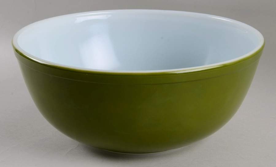 Reverse Primary 10" Mixing Bowl by Pyrex-1