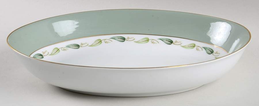 Tuxedo 10" Oval Vegetable Bowl by Puritan (Japan)-1