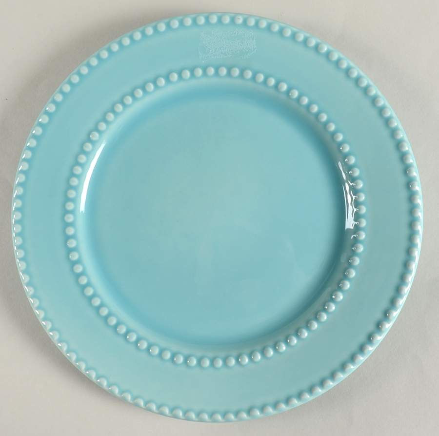 PMZ35 Turquoise Dinner Plate by Primagera-1