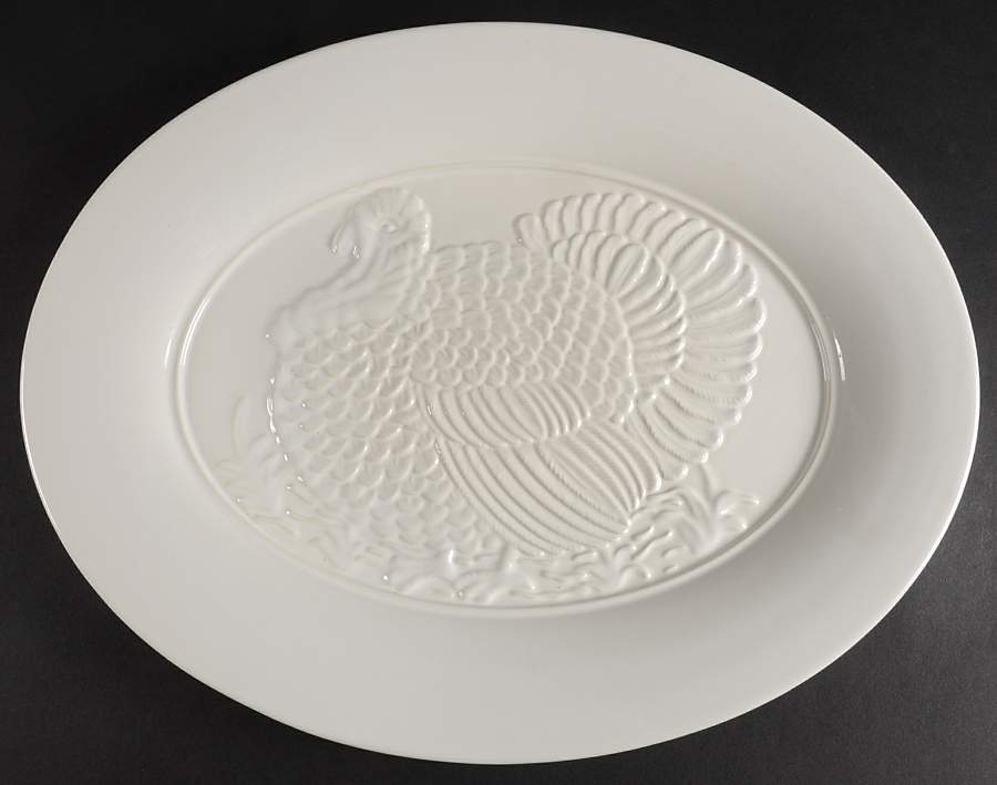 PFA102 18" Oval Serving Platter by Pfaltzgraff-1