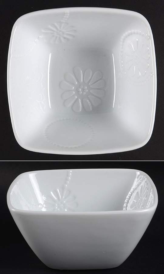 Marissa Collection 6" Square Serving Bowl by Princess House-1