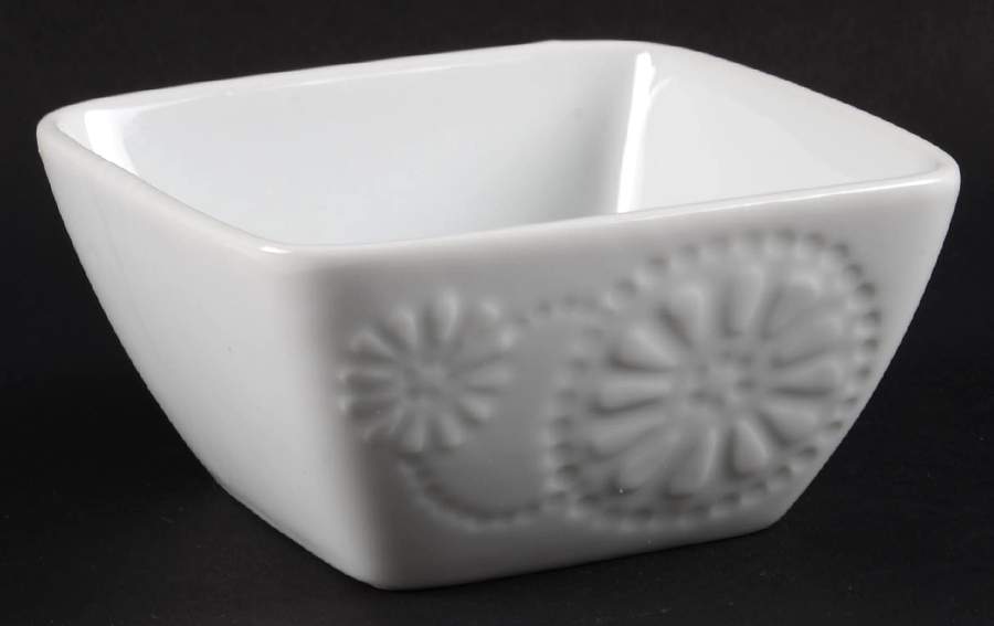 Marissa Collection Individual Square Appetizer Bowl by Princess House-1