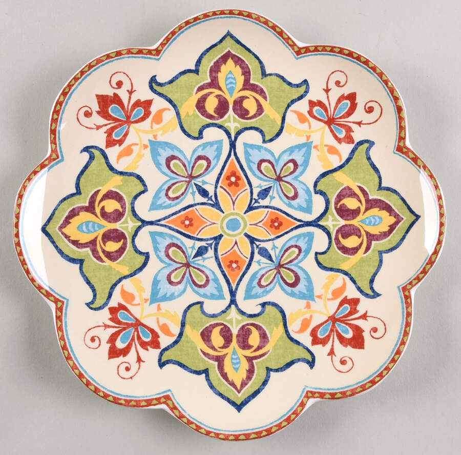 Tapestry Salad Plate by Pier 1-1