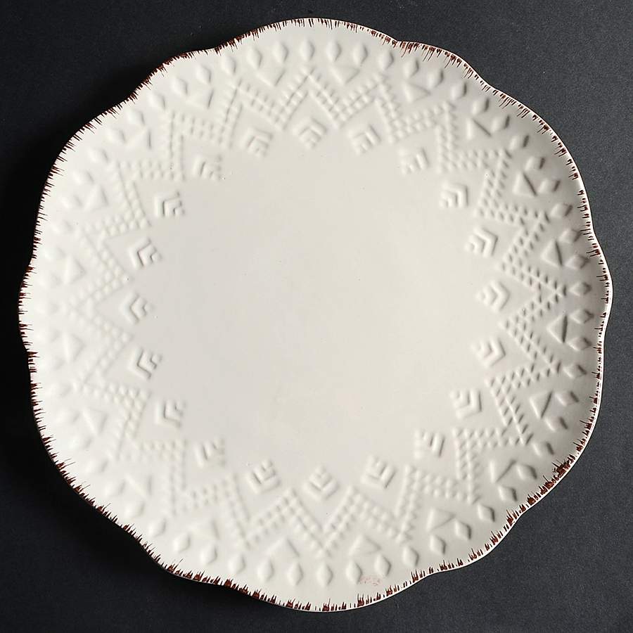 Remembrance Cream Dinner Plate by Pfaltzgraff-1