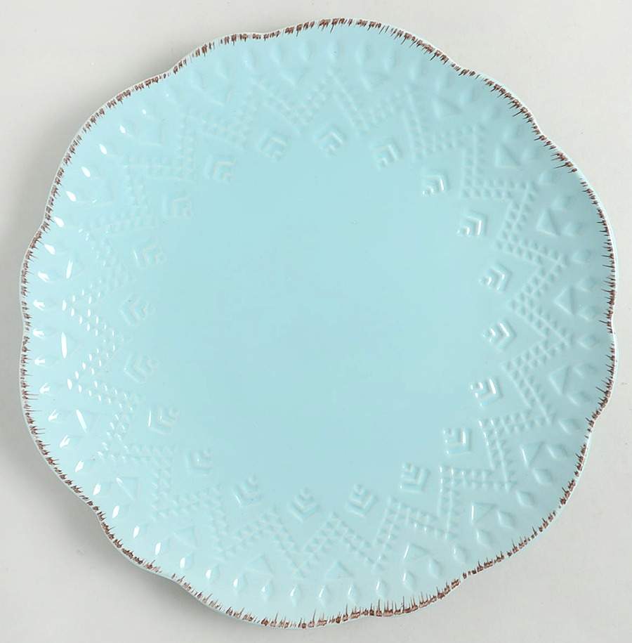 Remembrance Teal Dinner Plate by Pfaltzgraff-1