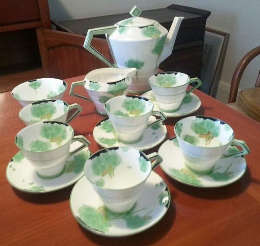 Hydrangea Coffee Pot & Lid by Paragon-1