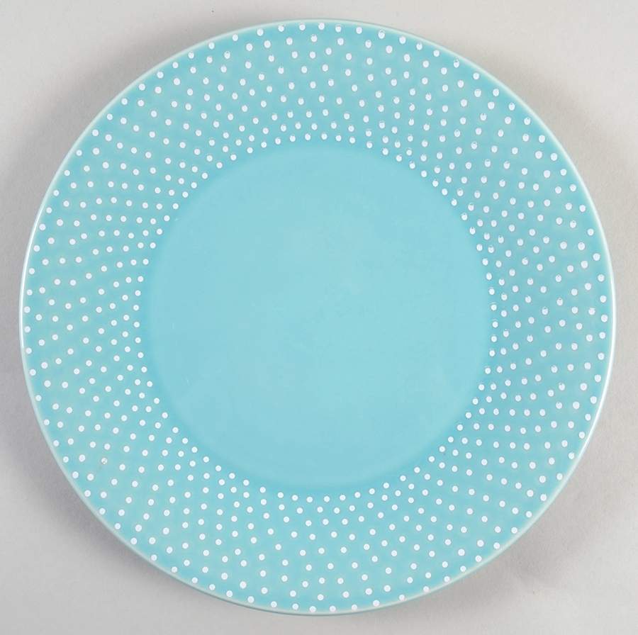 PMZ36 Turquoise Dinner Plate by Primagera-1