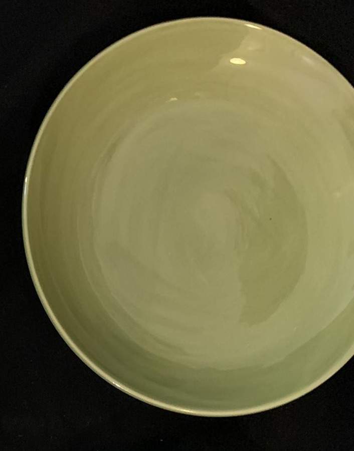 Colorful Serve Coupe Salad Plate by Pottery Barn China-1