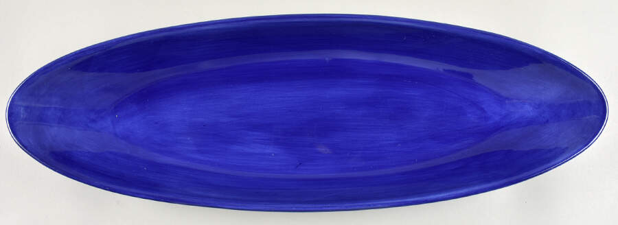Colorful Serve 20" Fish Platter by Pottery Barn China-1