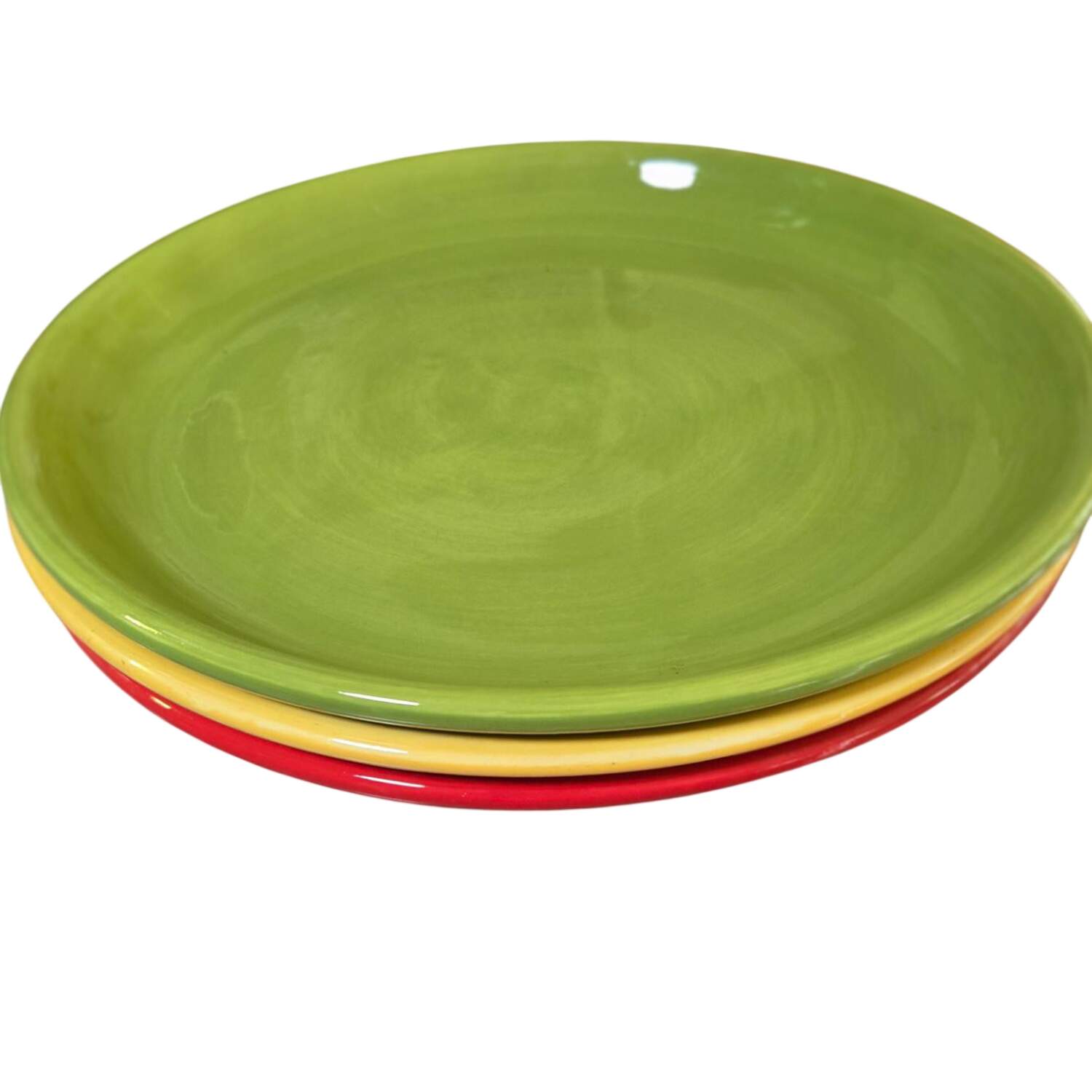Colorful Serve Coupe Dinner Plate by Pottery Barn China-1