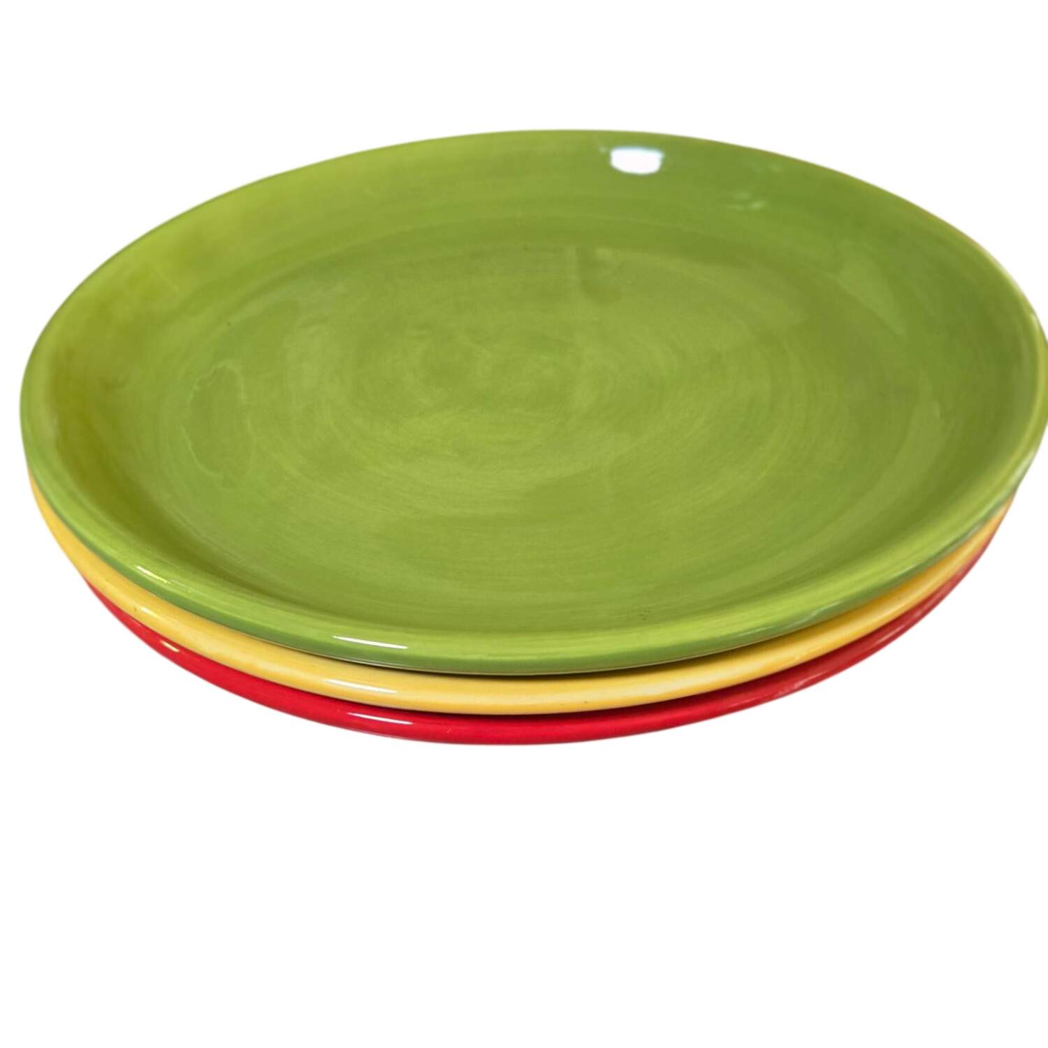 Colorful Serve Coupe Dinner Plate by Pottery Barn China-1