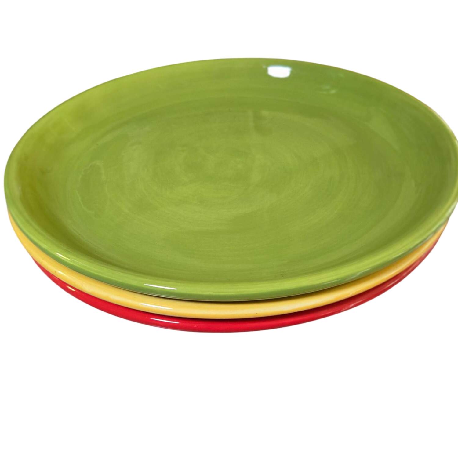 Colorful Serve Coupe Dinner Plate by Pottery Barn China-1