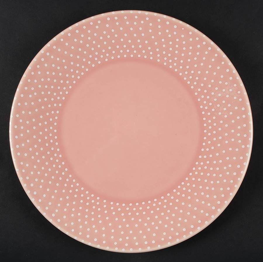 PMZ36 Pink Dinner Plate by Primagera-1